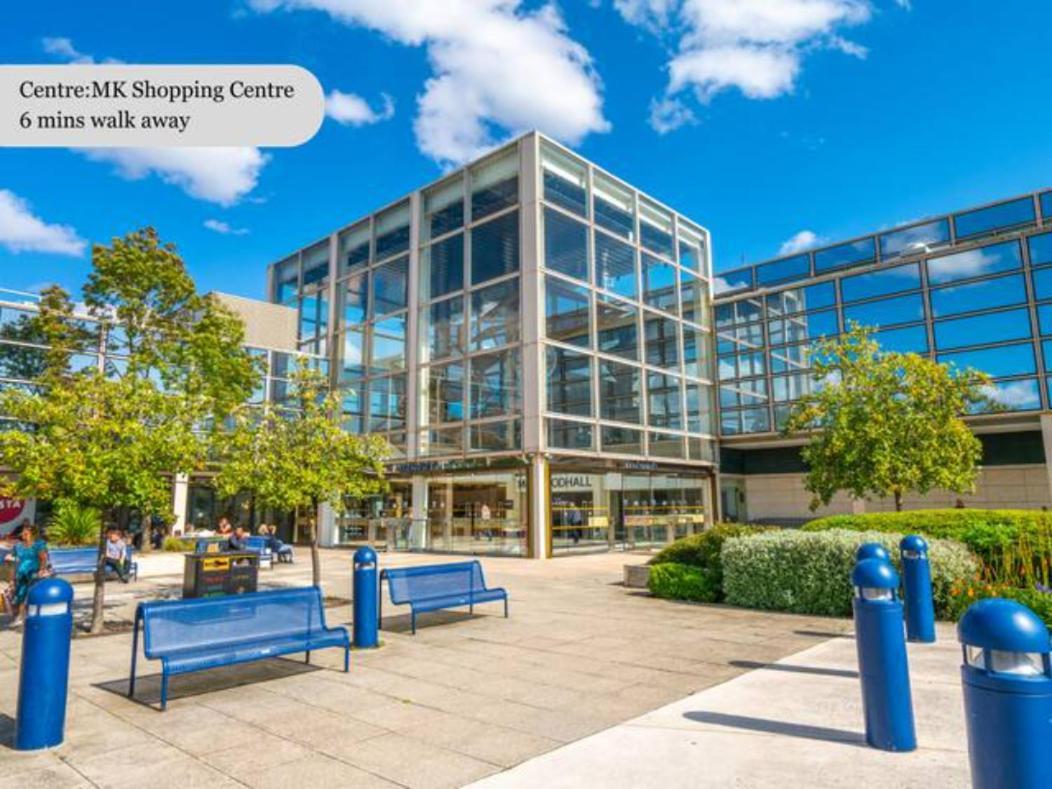 Luxury Campbell Park Apartments In Central Mk With Balcony, Free Parking & Smart Tv With Netflix By Yoko Property Milton Keynes Exterior photo